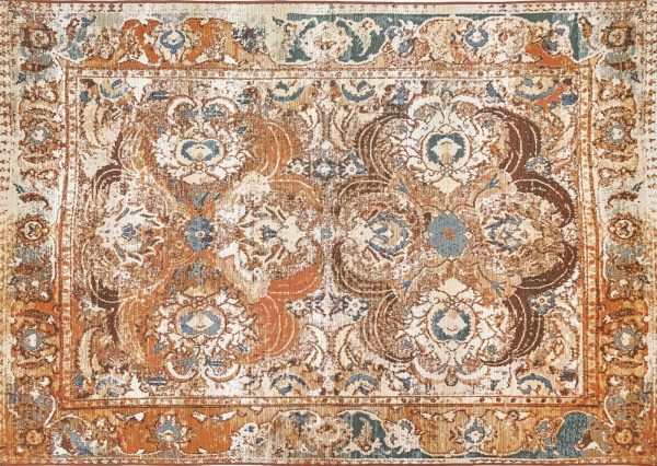 Trans Ocean Marina Kashan Amber Area Rug by Liora Manne Online