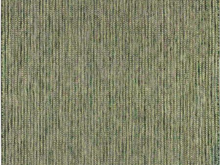 Trans Ocean Carmel 8422 06 Texture Stripe Green Area Rug by Liora Manne Online now