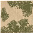 Trans Ocean Carmel 8439 06 Palm Green Area Rug by Liora Manne Discount