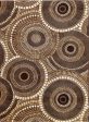 Trans Ocean Marina Circles Brown Area Rug by Liora Manne Discount