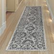 Trans Ocean Carmel 8418 48 Vintage Floral Black Area Rug by Liora Manne Supply