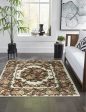 Trans Ocean Aurora 2859 12 Aubusson Ivory Area Rug by Liora Manne For Cheap