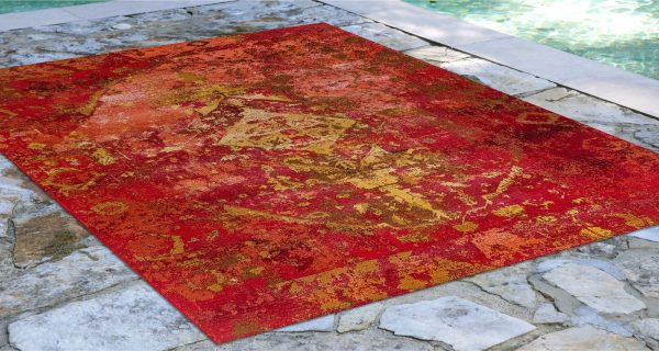 Trans Ocean Marina Kermin Saffron Area Rug by Liora Manne Online Sale