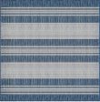 Trans Ocean Carmel 8435 33 Stripe Navy Area Rug by Liora Manne Cheap