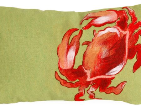 Trans Ocean Visions I Crab Red by Liora Manne For Discount