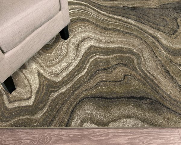 Trans Ocean Ashford 8133 16 Agate Green Area Rug by Liora Manne For Cheap