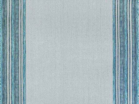 Trans Ocean Carmel 8425 04 Multi Border Blue Area Rug by Liora Manne Hot on Sale