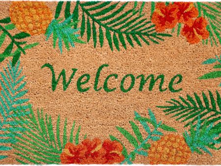 Trans Ocean Natura Tropical Welcome Natural by Liora Manne on Sale