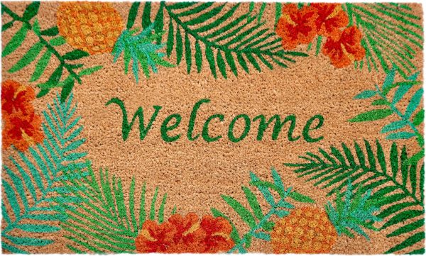 Trans Ocean Natura Tropical Welcome Natural by Liora Manne on Sale