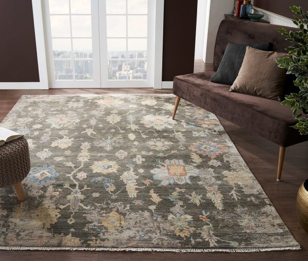 Ancient Boundaries Ancyra ANC-04 Soft Umber Area Rug For Discount