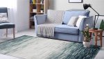 Trans Ocean Aurora 2853 03 Strata Blue Area Rug by Liora Manne For Cheap