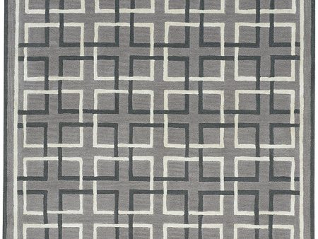 Capel Anthony Baratta Framework 9181 Ash Area Rug For Discount