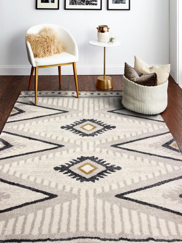 Bashian Aztec A162-BHA306 Cream Area Rug Online