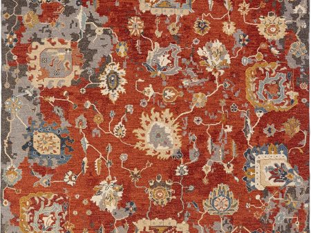 Ancient Boundaries Sena SEN-48 Scarlet Area Rug Supply