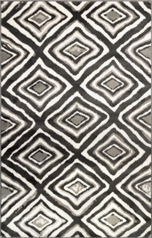 Trans Ocean Aurora 2850 47 Chora Grey Area Rug by Liora Manne Online