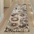 Trans Ocean Ashford 8135 44 Fall Flowers Multi Area Rug by Liora Manne Discount