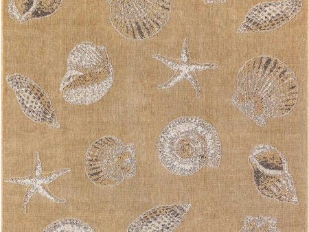 Trans Ocean Carmel 8414 12 Shells Natural Area Rug by Liora Manne For Cheap