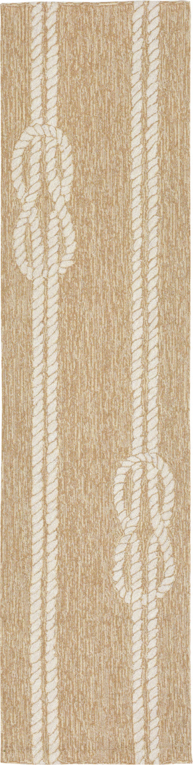 Trans Ocean Frontporch Ropes Ivory Cream by Liora Manne Sale