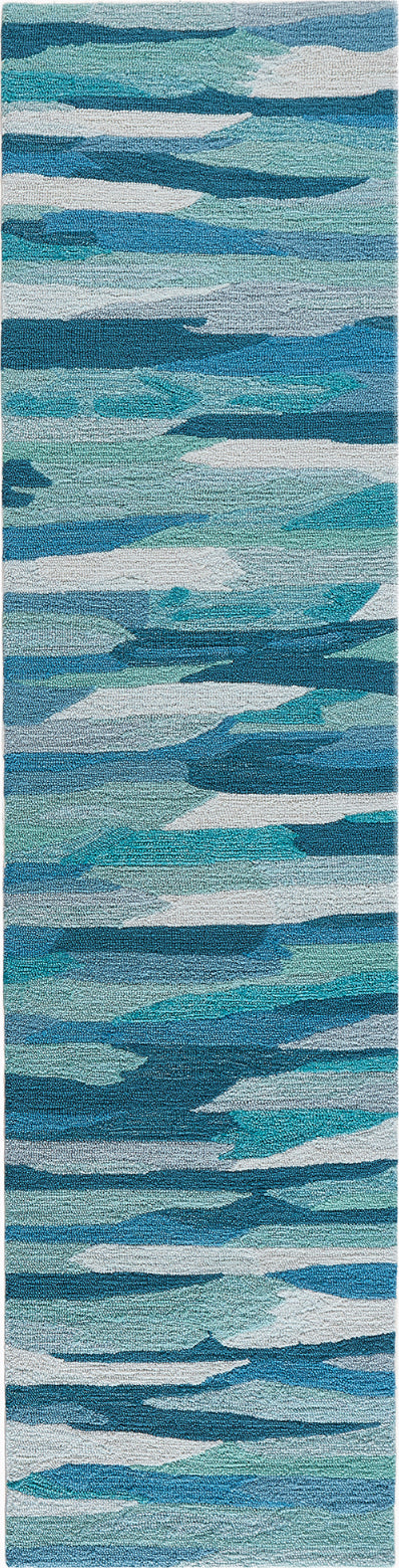 Trans Ocean Capri 1725 94 Cloud Blue Area Rug by Liora Manne Cheap