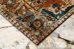 Trans Ocean Marina Kashan Amber Area Rug by Liora Manne Online