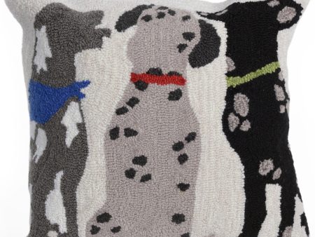 Trans Ocean Frontporch Three Dogs Multi by Liora Manne Online Hot Sale