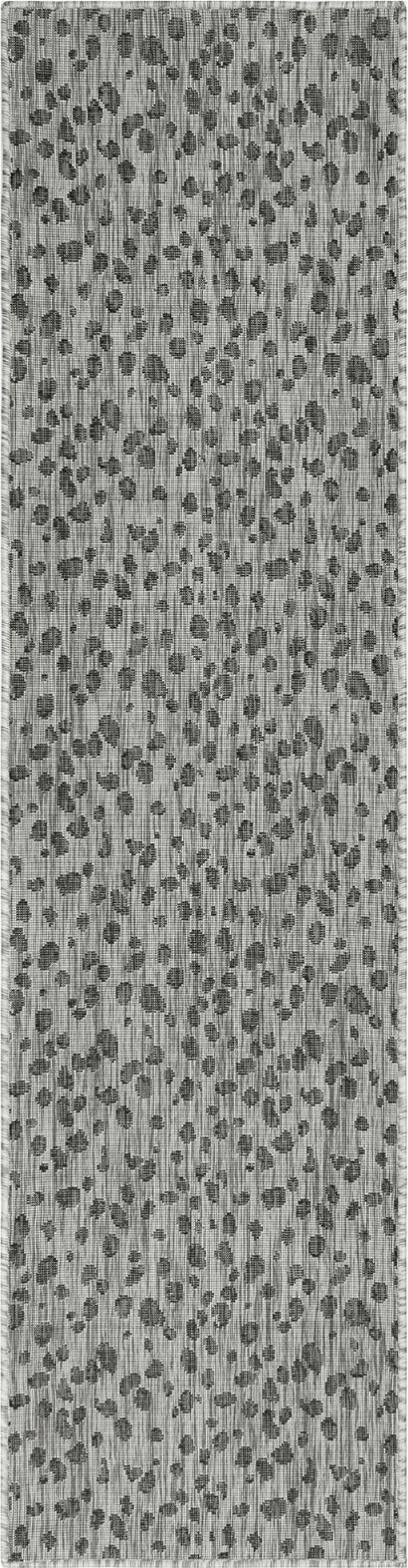 Trans Ocean Carmel 8432 48 Leopard Grey Area Rug by Liora Manne Hot on Sale