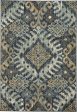 Capel Jacob-Diamond 4818 Azure Yellow Area Rug Online Sale