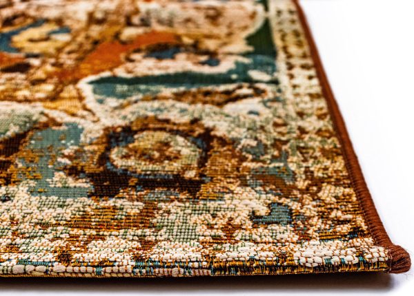 Trans Ocean Marina Kashan Amber Area Rug by Liora Manne Online