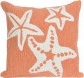 Trans Ocean Frontporch Starfish Orange by Liora Manne Discount