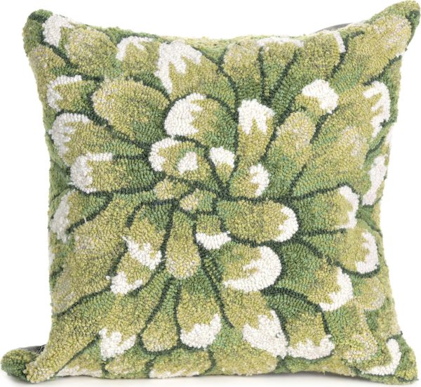 Trans Ocean Frontporch Mum Green by Liora Manne For Sale