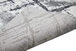 Bashian Barcelona B127-BH121 Ivory Grey Area Rug Fashion