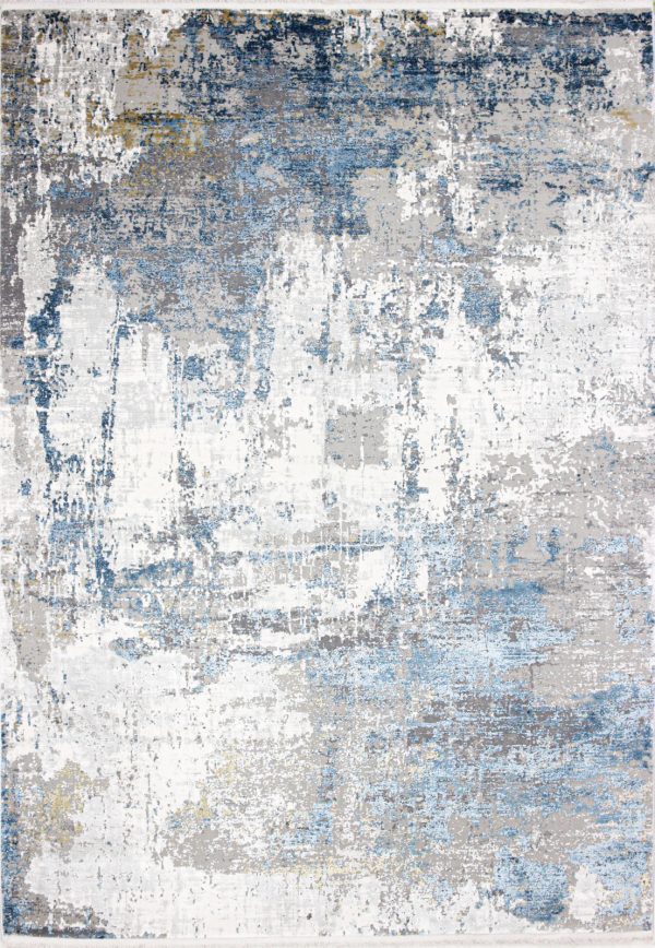 Bashian Allure A161-ALR114 Ivory Blue Area Rug For Cheap